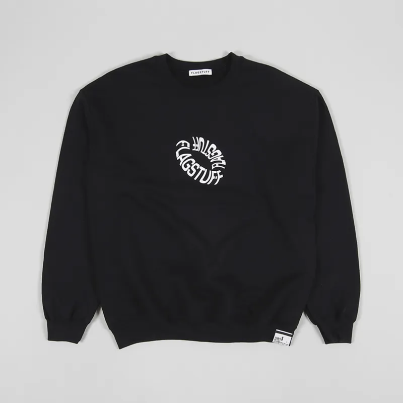 Flagstuff Donuts Logo Sweat Black