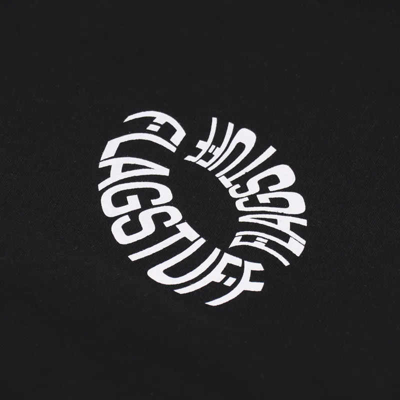 Flagstuff Donuts Logo Sweat Black-6