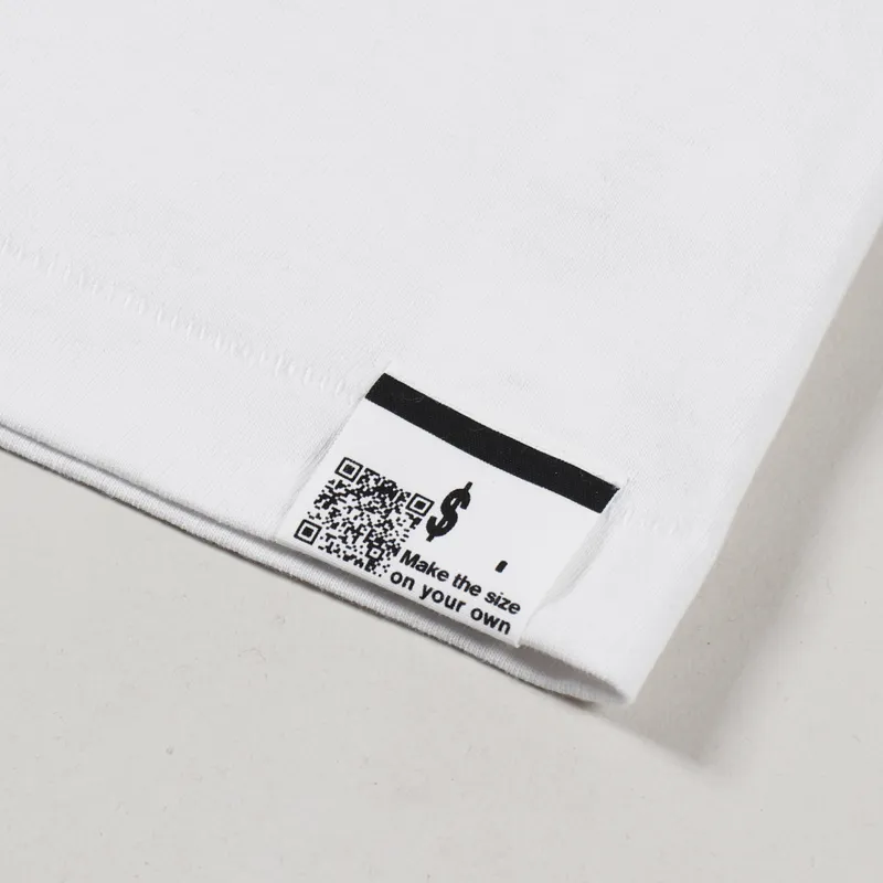 Flagstuff Donuts Long Sleeve T Shirt White-5