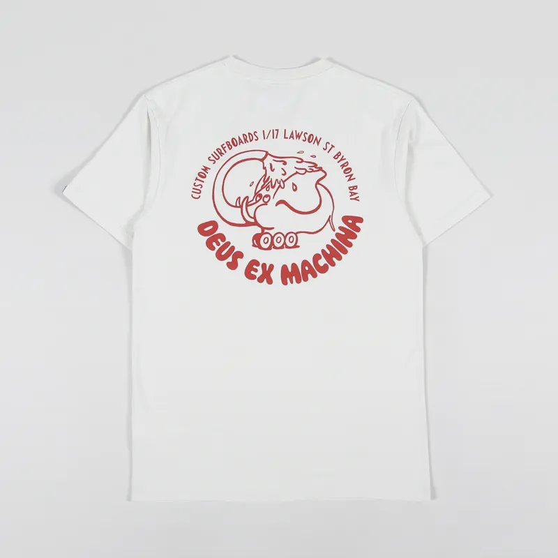 Deus Ex Machina Doolittle T Shirt Dirty White