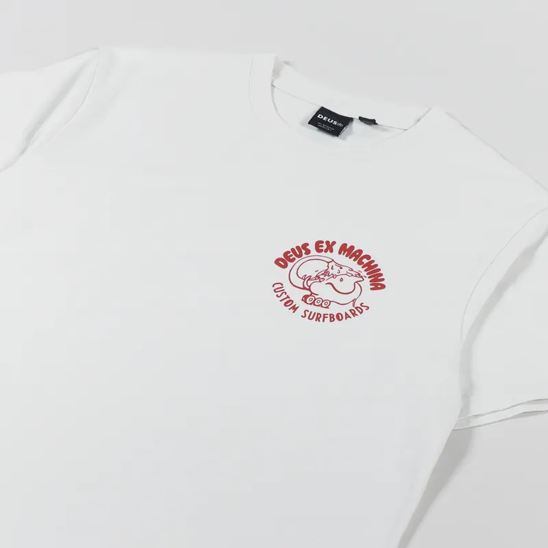 Deus Ex Machina Doolittle T Shirt Dirty White-3
