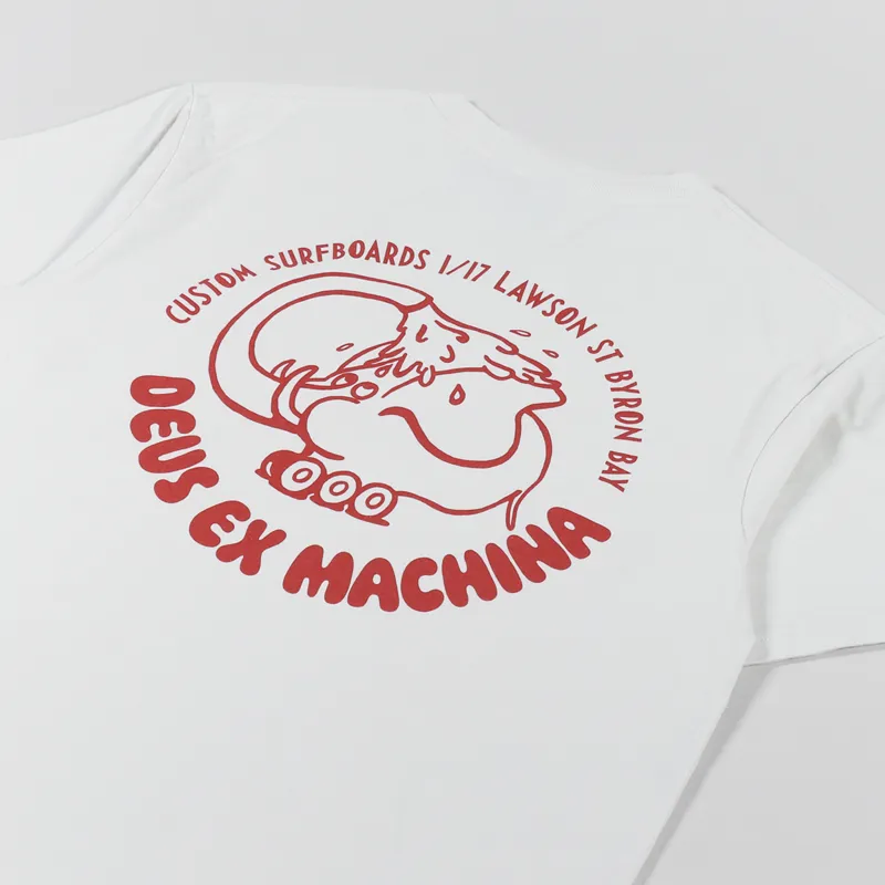 Deus Ex Machina Doolittle T Shirt Dirty White-2