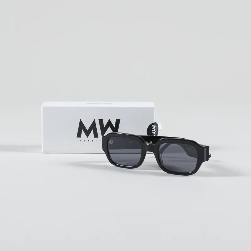 Messy Weekend Downey Sunglasses Black Grey-1