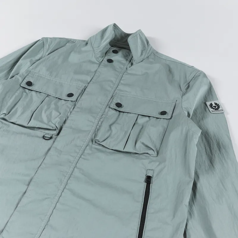 Belstaff Draker Jacket Steel Green-3