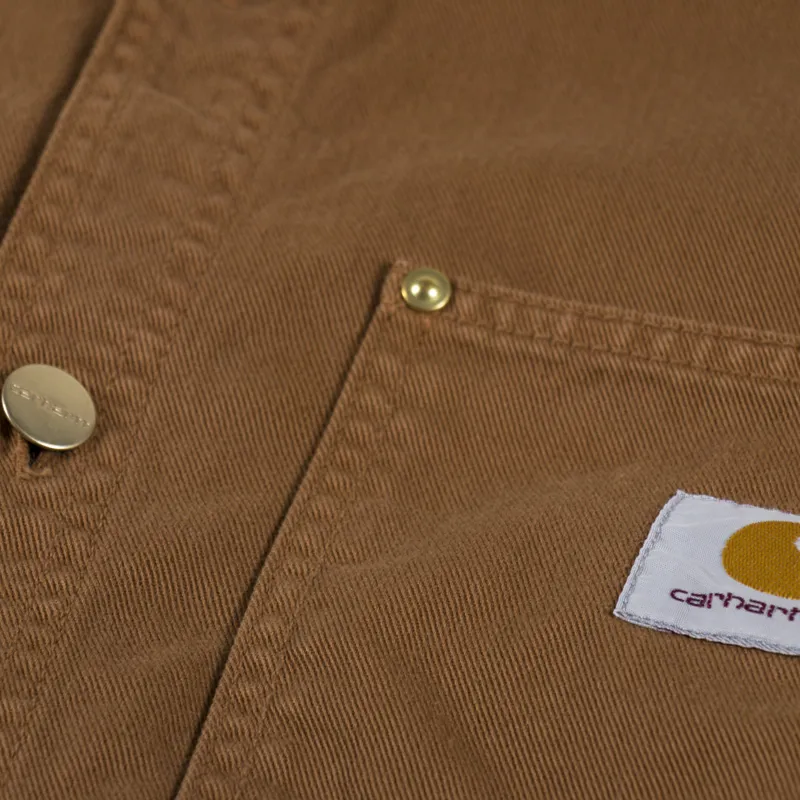 Carhartt WIP Derby Shirt Jac Hamilton Brown -4
