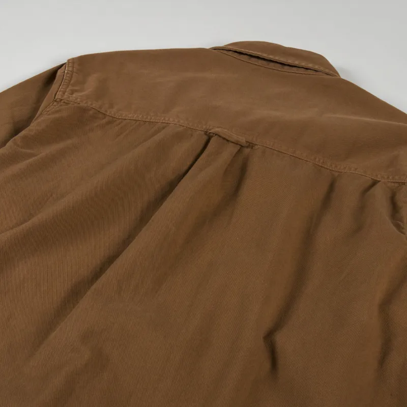 Carhartt WIP Derby Shirt Jac Hamilton Brown -3