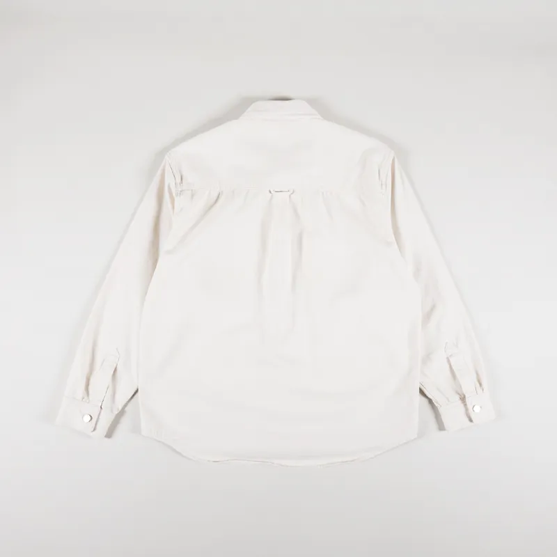 Carhartt WIP Derby Shirt Jac Natural Rinsed-1