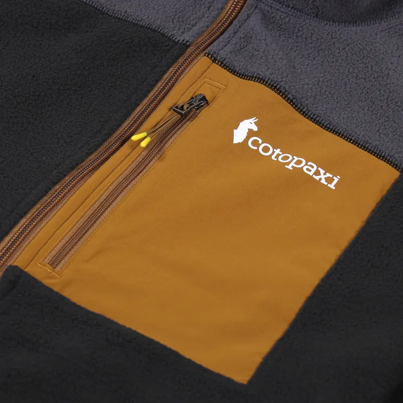 Cotopaxi Dorado Half Zip Fleece Jacket Graphite Black-5