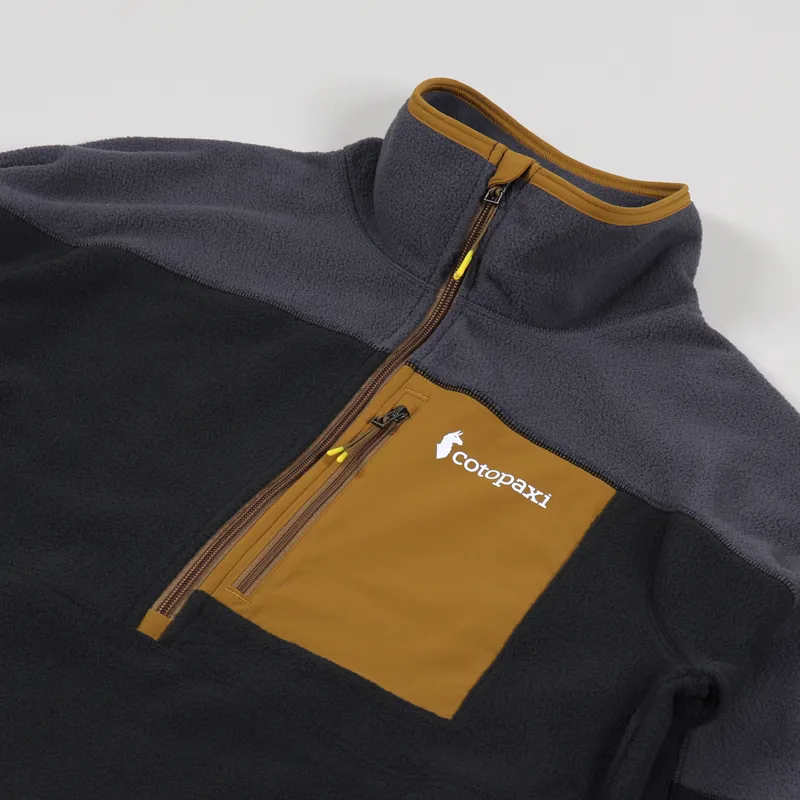 Cotopaxi Dorado Half Zip Fleece Jacket Graphite Black-3