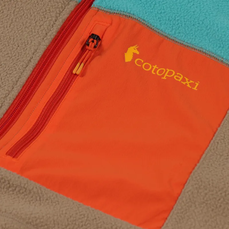 Cotopaxi Dorado Half Zip Fleece Jacket Lagoon Desert-7