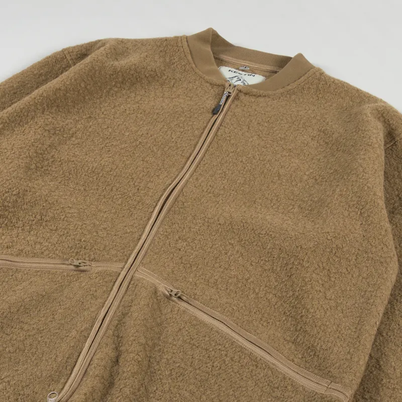 Kestin Dreghorn British Army Fleece Camel-1