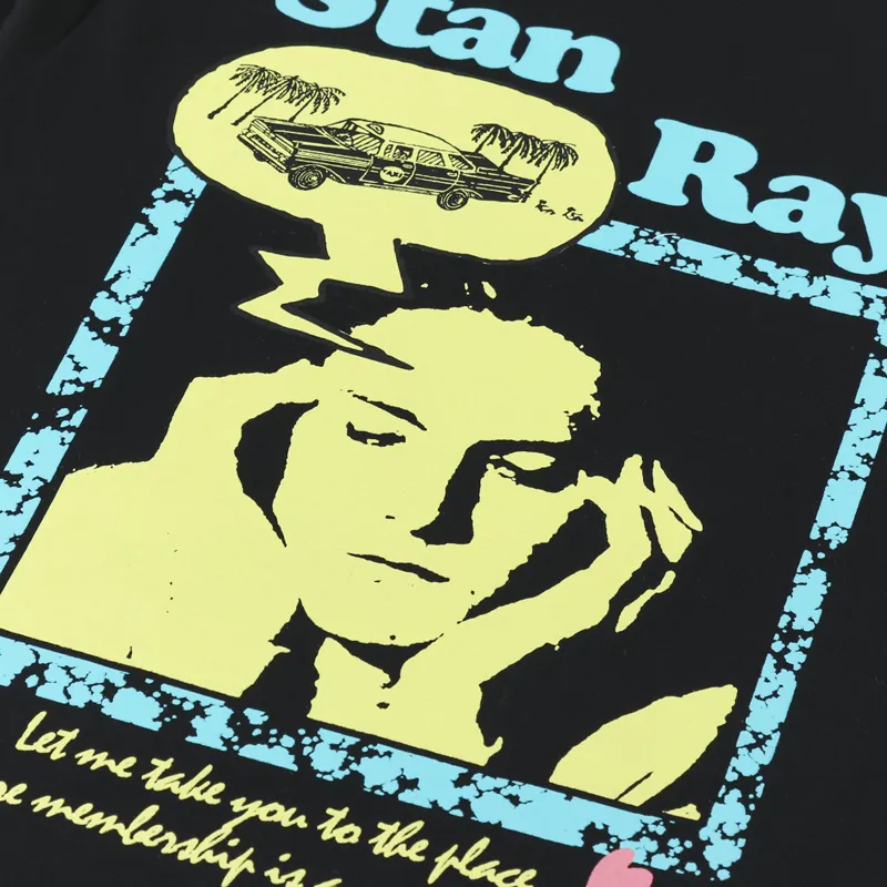 Stan Ray Dreamy Bubble T Shirt Black-4