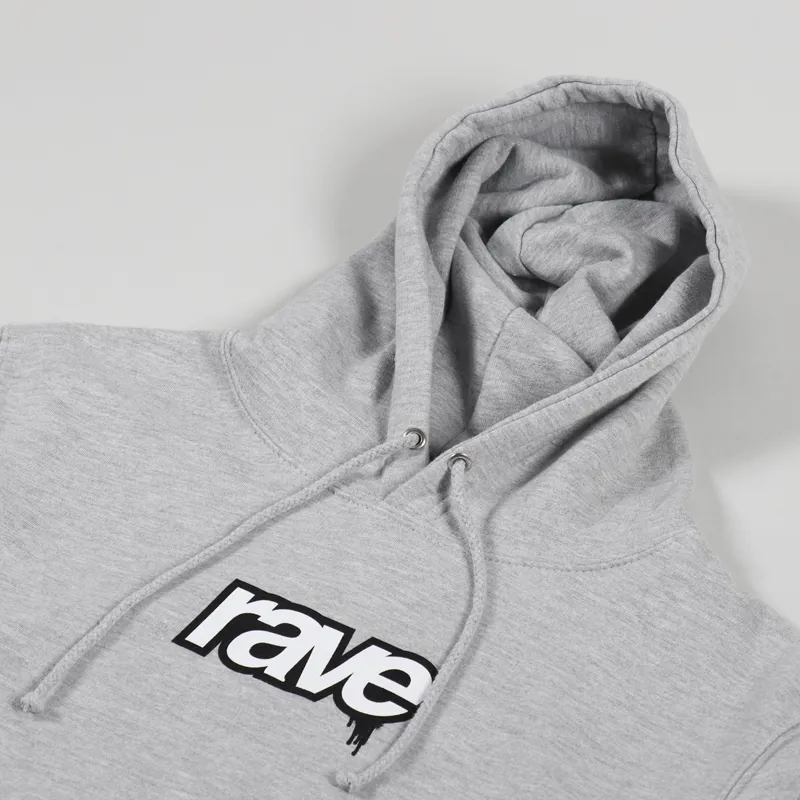 Rave Skateboards Drops Hoodie Grey-4
