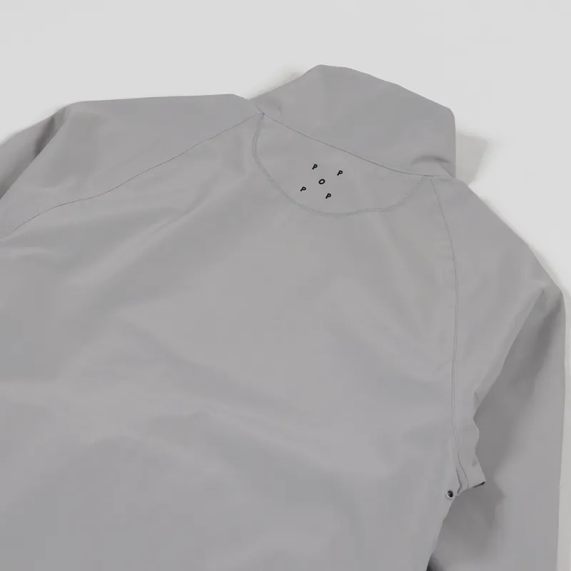Pop Trading Company DRS Halfzip Tech Jacket Light Grey-5