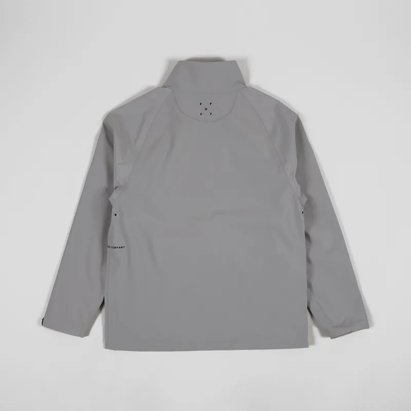 Pop Trading Company DRS Halfzip Tech Jacket Light Grey-2