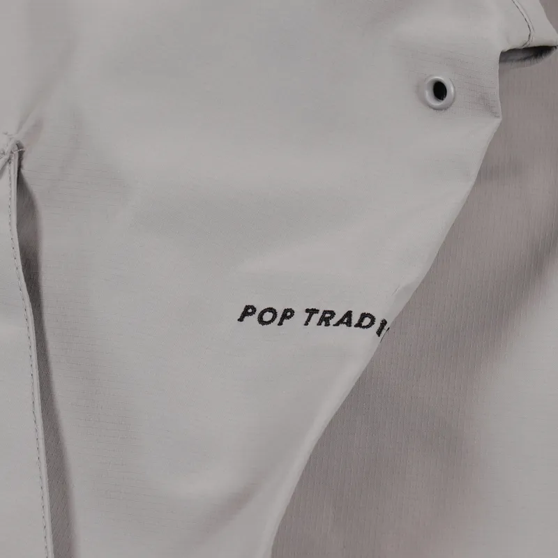 Pop Trading Company DRS Halfzip Tech Jacket Light Grey-8