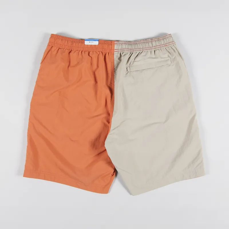 Columbia Deschutes Valley Reversible Shorts Desert Orange Ancient Fossil-7
