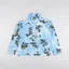 Columbia Deschutes Valley Wind Shell Jacket Vista Blue Deschutes Days Print