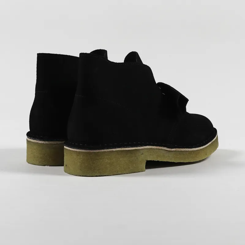 Clarks Originals Desert Boot 221 Black Suede-3