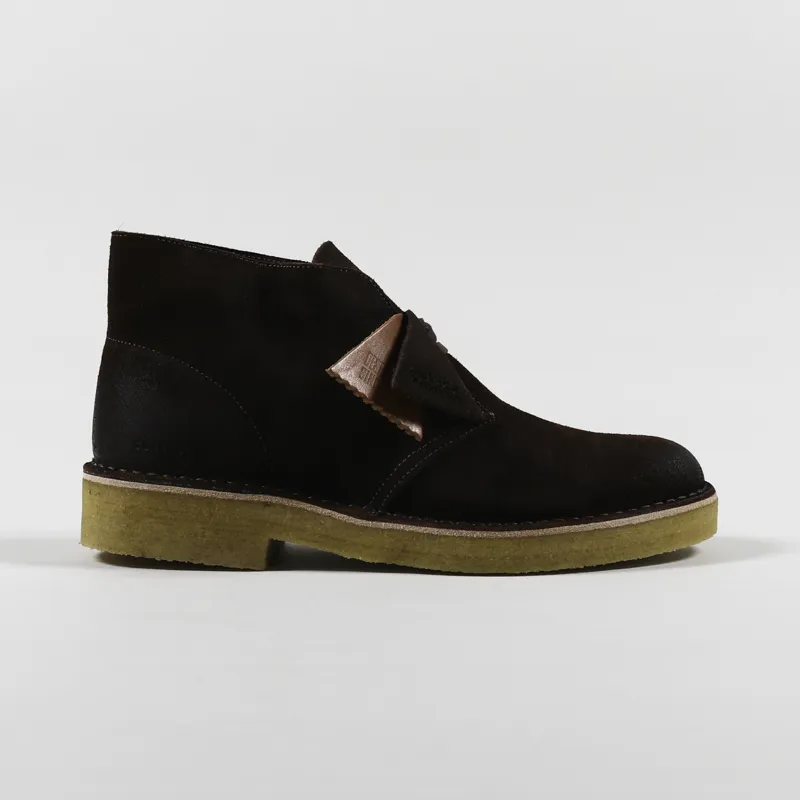 Clarks Originals Desert Boot 221 Dark Tan Suede-4