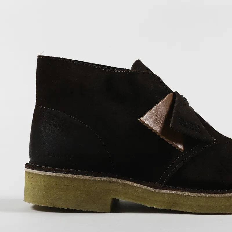 Clarks Originals Desert Boot 221 Dark Tan Suede-5