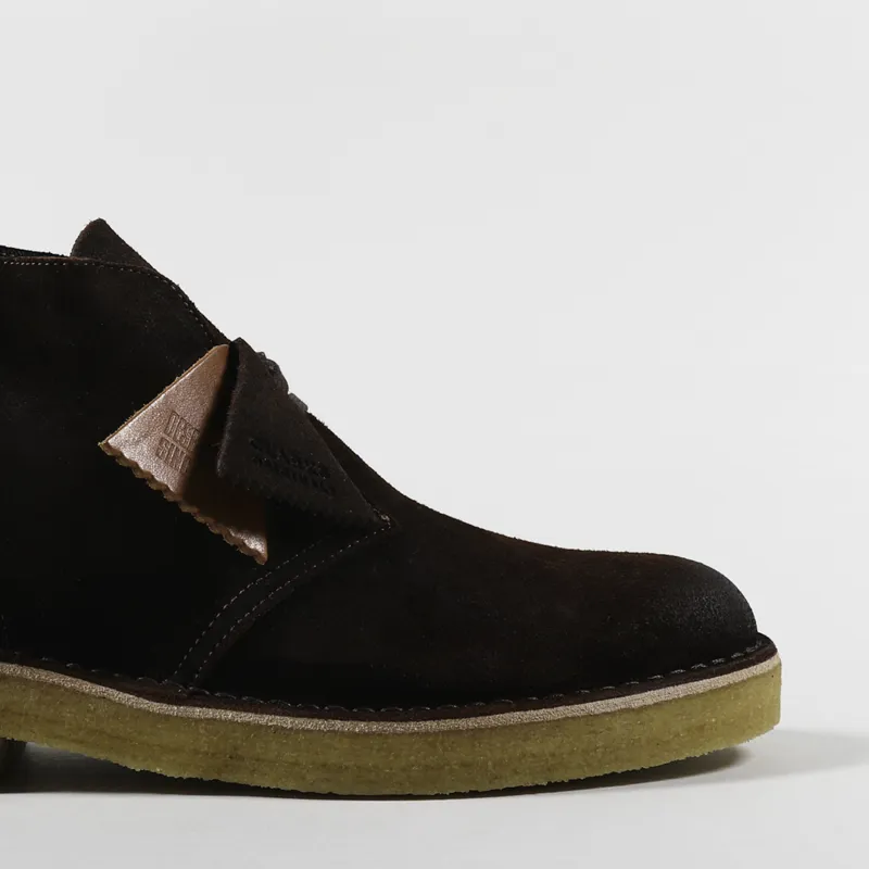 Clarks Originals Desert Boot 221 Dark Tan Suede-6