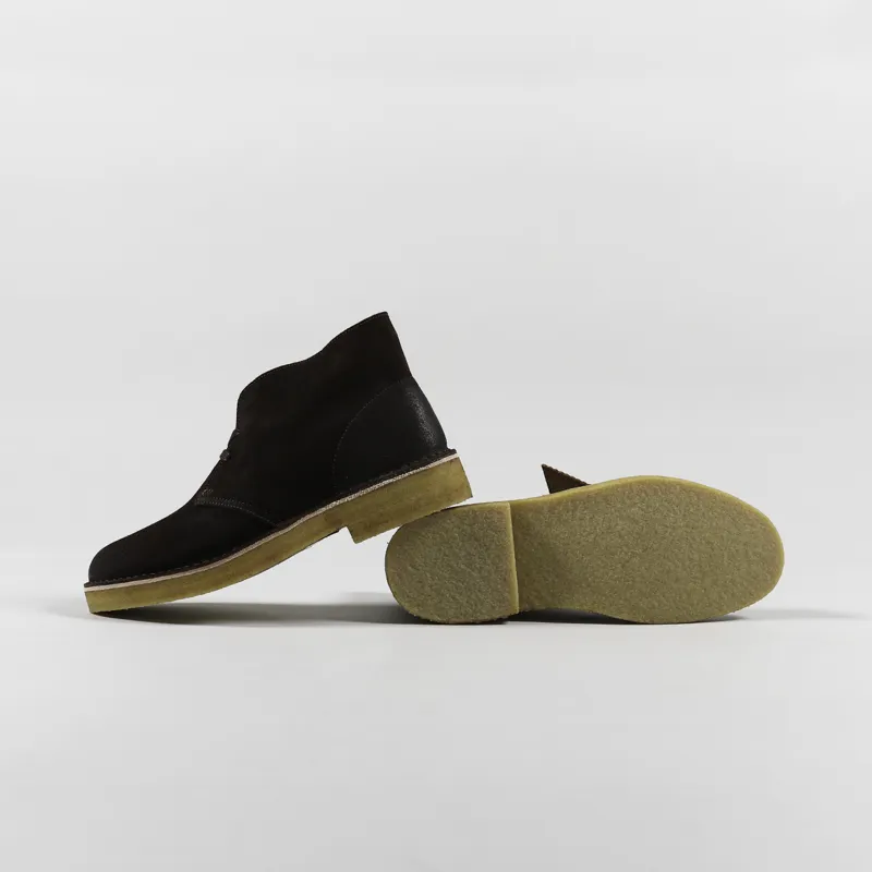 Clarks Originals Desert Boot 221 Dark Tan Suede-2