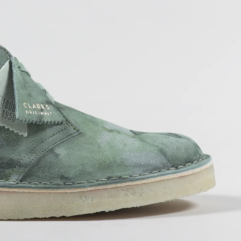 Clarks Originals Desert Coal Boots Green Camouflage-6