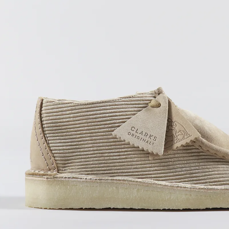 Clarks Originals Desert Nomad Shoes Sand Combi-5