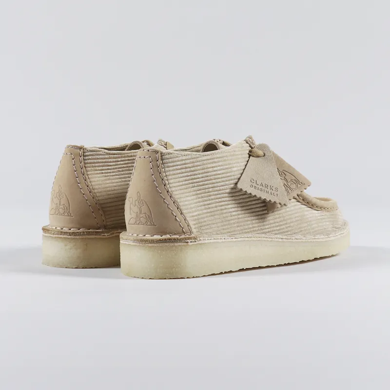 Clarks Originals Desert Nomad Shoes Sand Combi-3