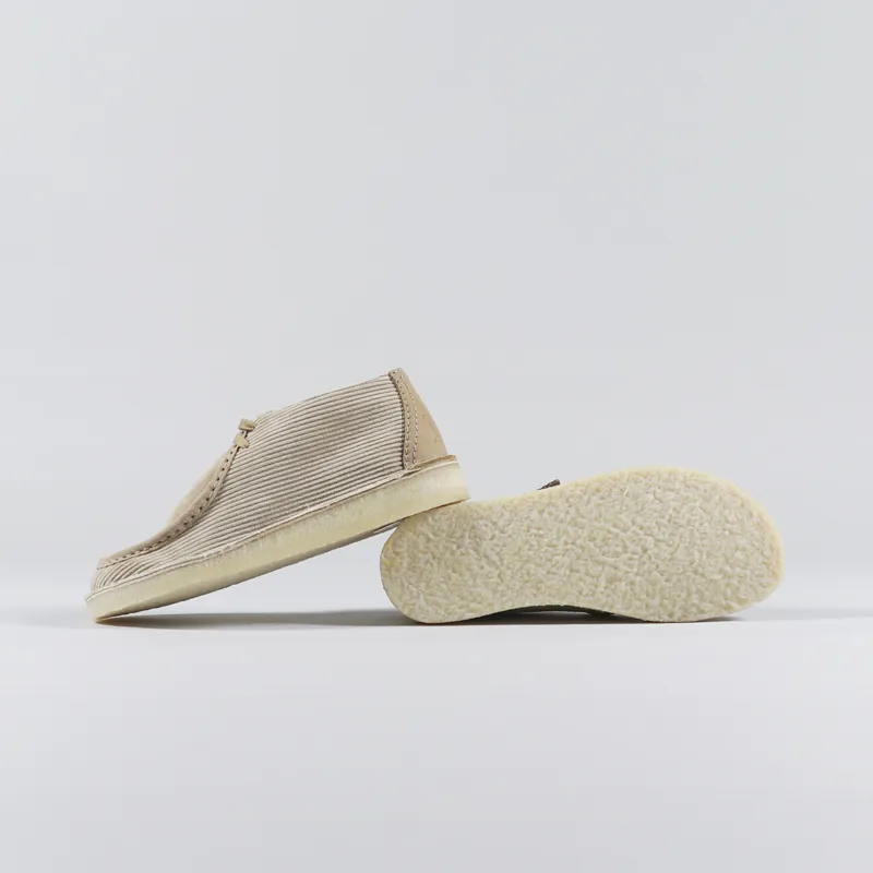 Clarks Originals Desert Nomad Shoes Sand Combi-2