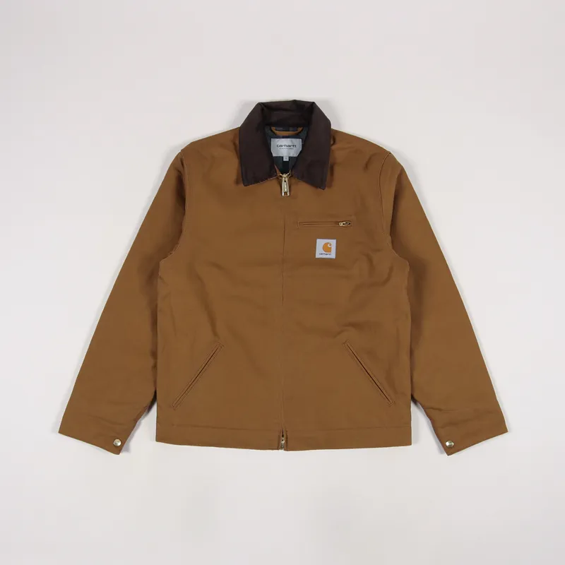 Carhartt WIP Blanket OG Detroit Jacket Hamilton Brown Tobacco