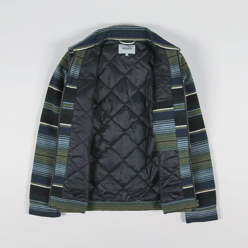 Carhartt WIP Detroit Tuscon Jacket Stripe Black-1