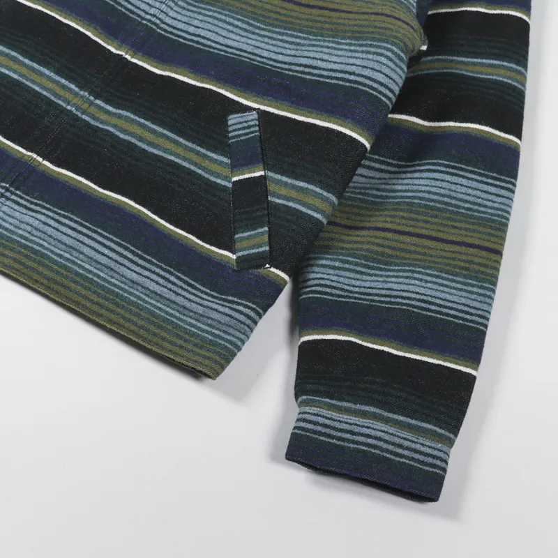 Carhartt WIP Detroit Tuscon Jacket Stripe Black-6