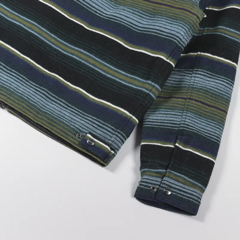 Carhartt WIP Detroit Tuscon Jacket Stripe Black-8