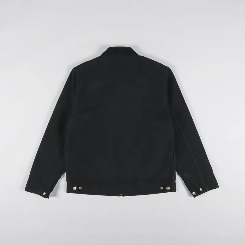 Carhartt WIP Detroit Jacket Black Rinsed-2