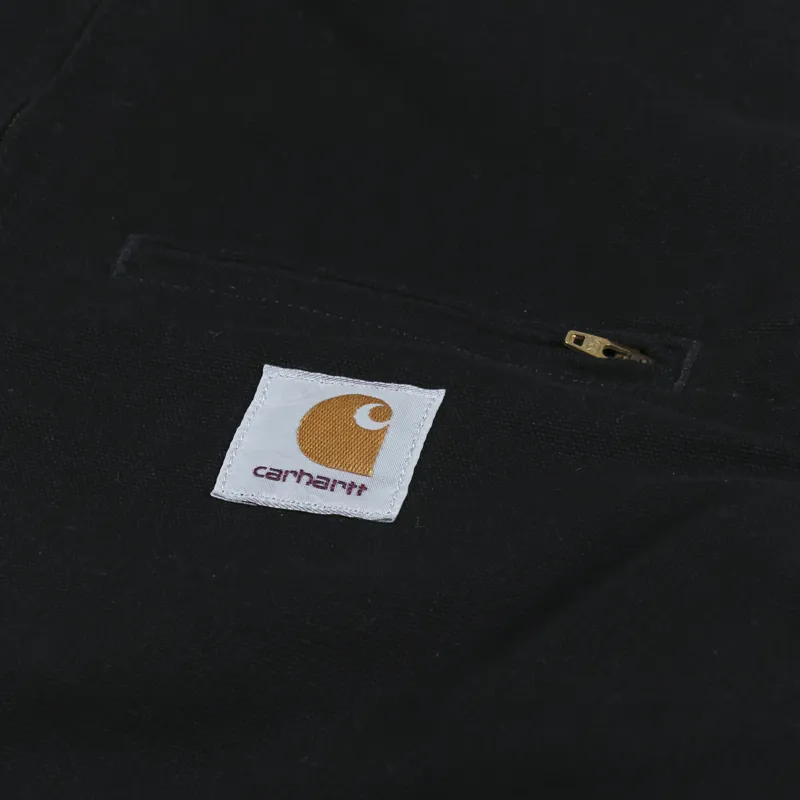 Carhartt WIP Detroit Jacket Black Rinsed-8