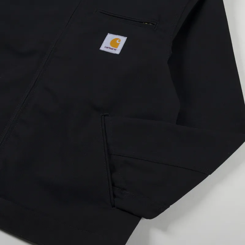 Carhartt WIP Work In Progress Mens Detroit Canvas Jacket Black