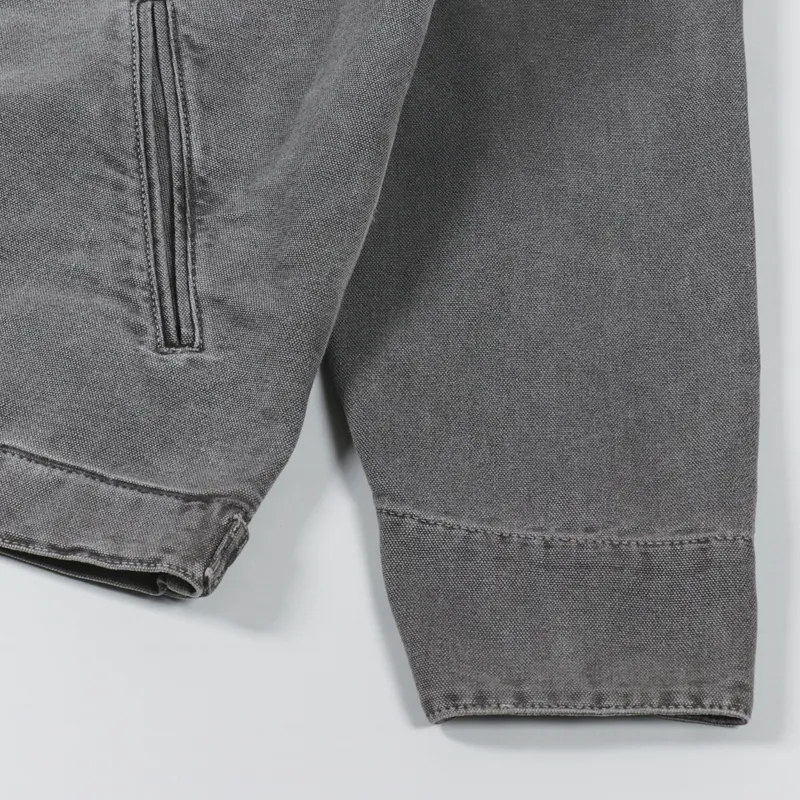 Carhartt WIP Detroit Jacket Black Faded-5