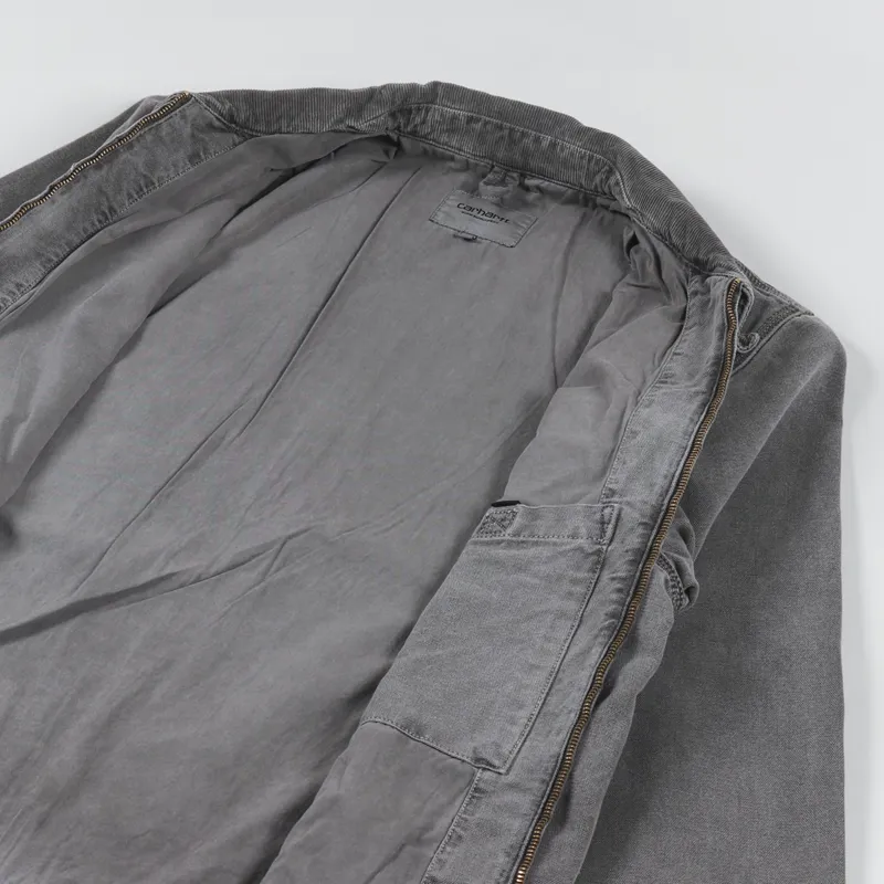 Carhartt WIP Detroit Jacket Black Faded-6