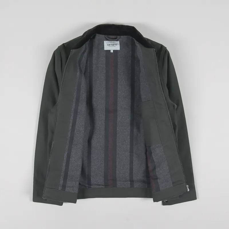 Carhartt WIP Detroit Jacket Boxwood Black-1