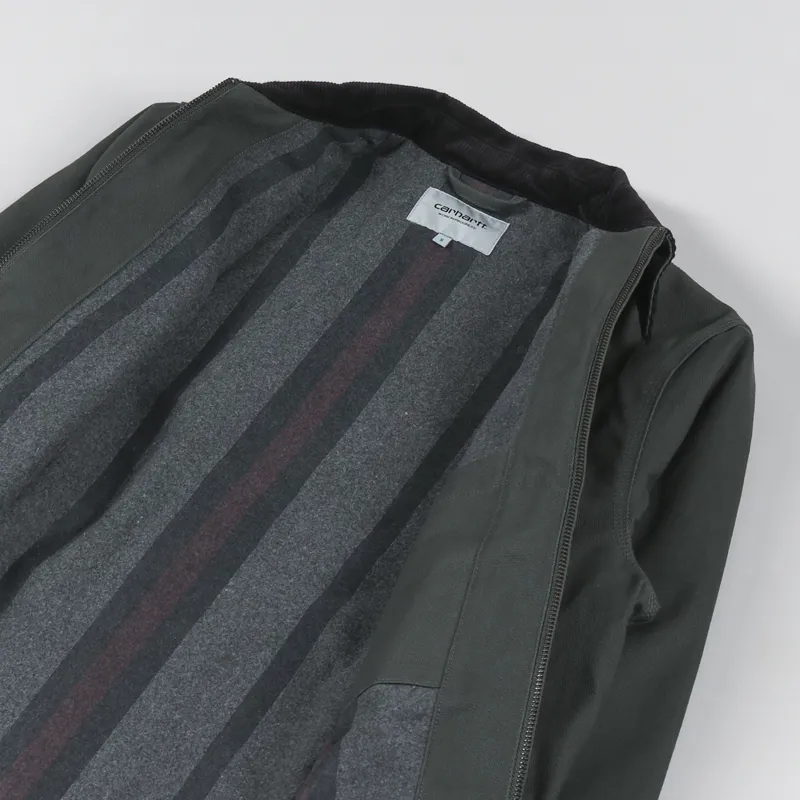 Carhartt WIP Detroit Jacket Boxwood Black-4
