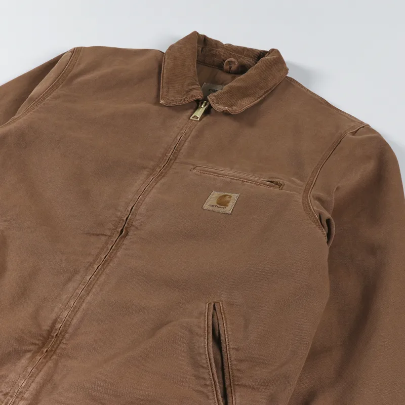 Carhartt WIP Detroit Jacket Tamarind Faded-3