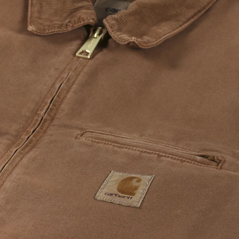 Carhartt WIP Detroit Jacket Tamarind Faded-6