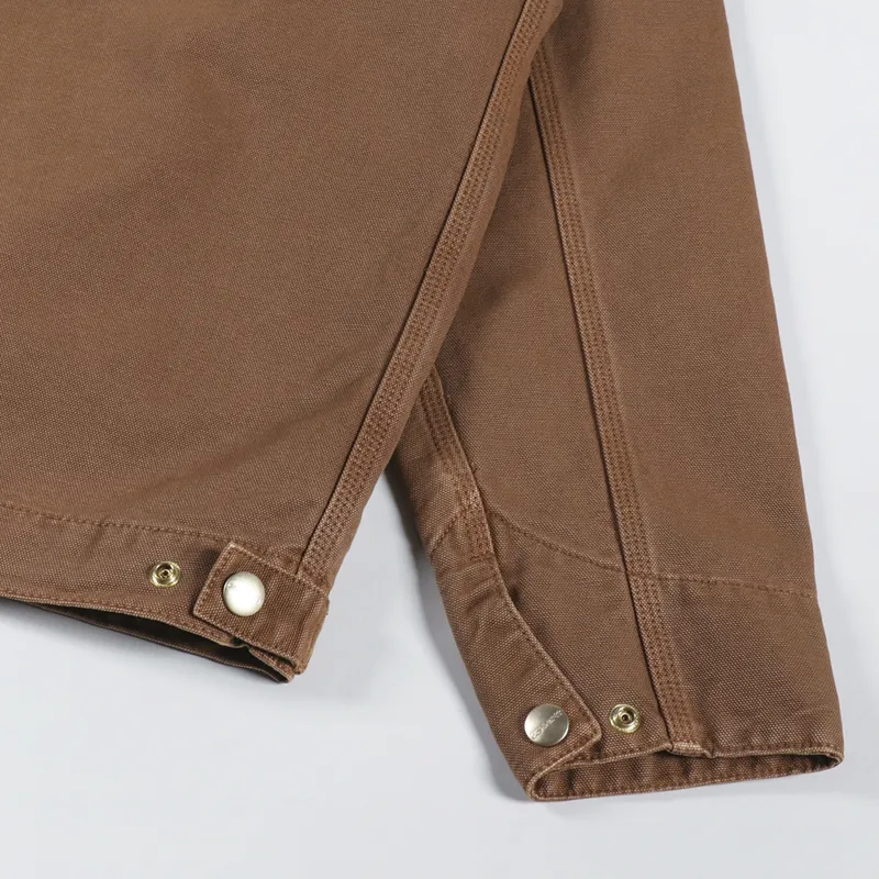 Carhartt WIP Detroit Jacket Tamarind Faded-8