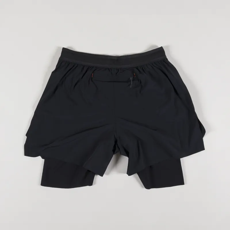 SOAR Running Dual Run Shorts Black-1
