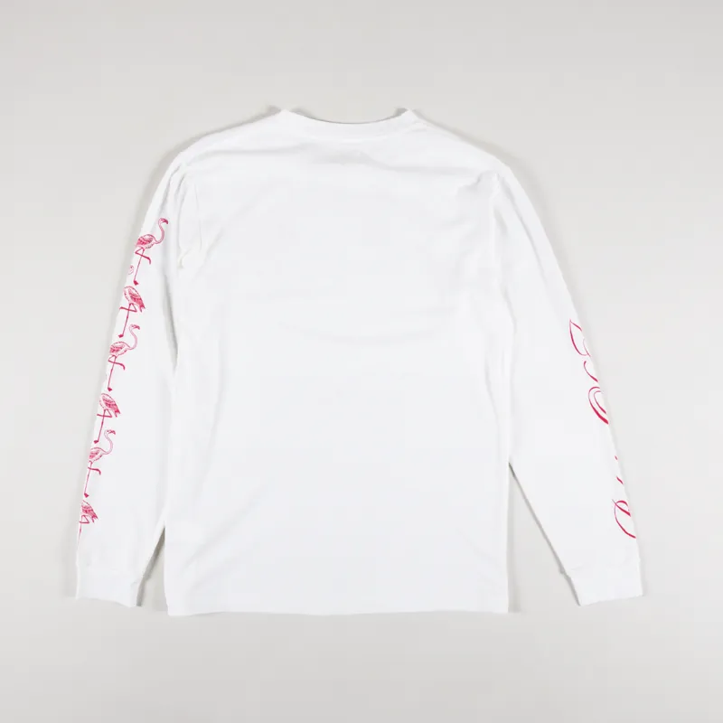 Eat Dust Duane Long Sleeve T Shirt White-1