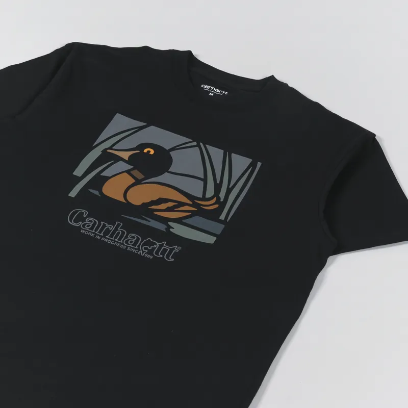 Carhartt WIP Duck Pond T Shirt Black-2