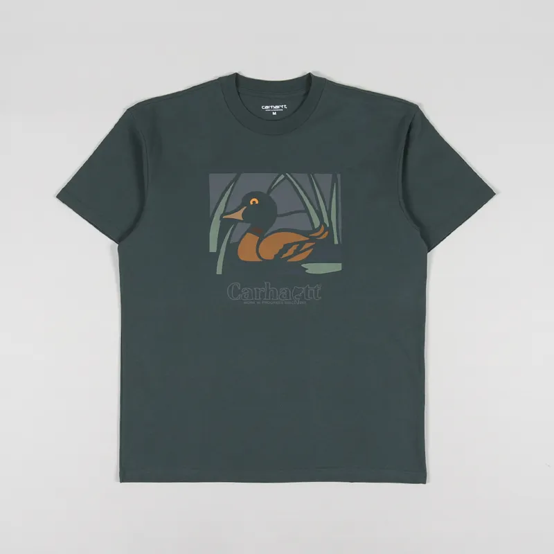 Carhartt WIP Duck Pond T Shirt Juniper