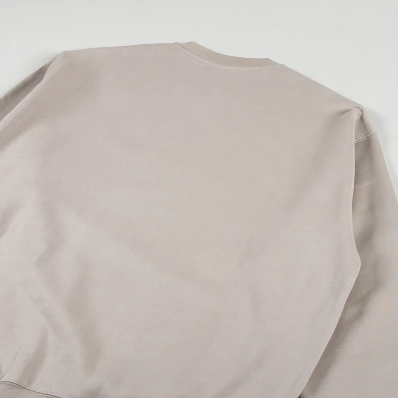 Polar Skate Co. Faces Dave Crewneck Taupe-5